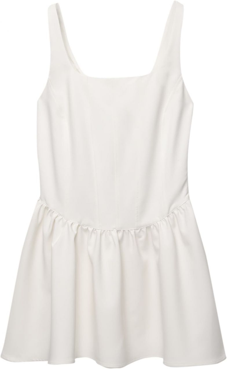 Pull&Bear Šaty  biela
