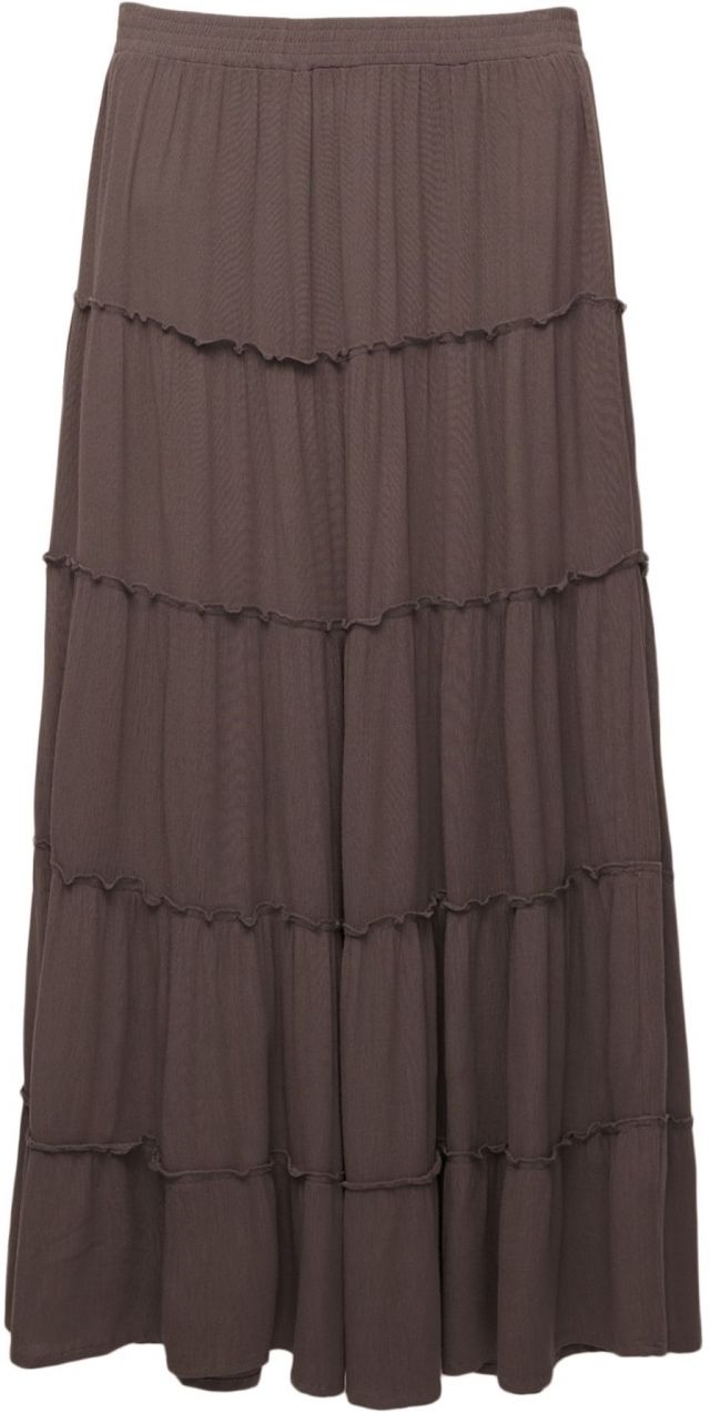 Pull&Bear Sukňa  čokoládová