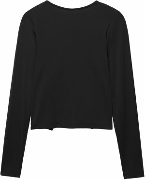 Pull&Bear Tričko  čierna