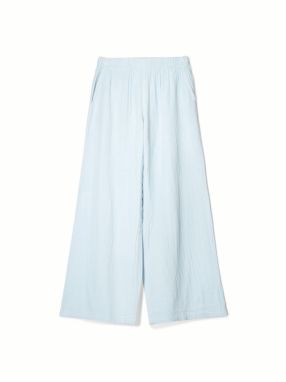 Bershka Nohavice  pastelovo modrá