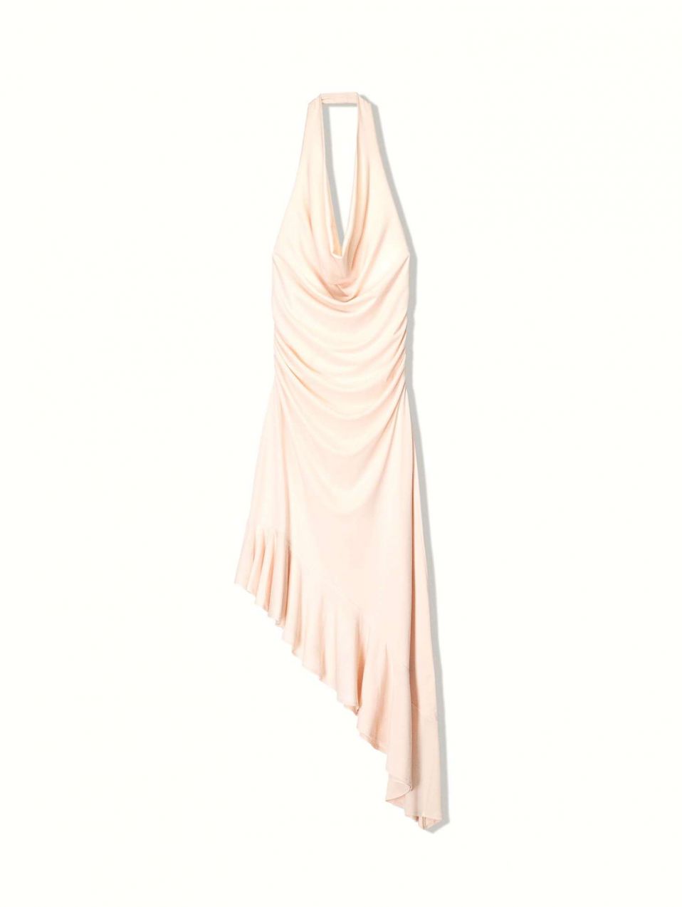 Bershka Kokteilové šaty  rosé