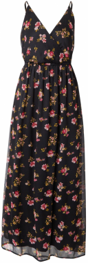 VERO MODA Šaty 'VMSMILLA'  olivová / staroružová / brusnicová / čierna