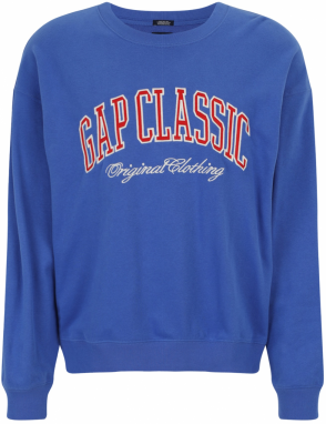 GAP Mikina 'CLASSIC'  modrá / červená / biela