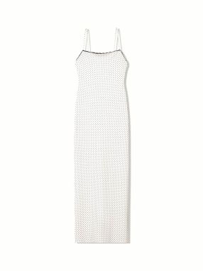 Bershka Letné šaty  nebielená / čierna