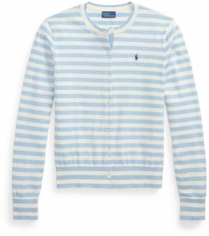 Polo Ralph Lauren Kardigán  svetlomodrá / biela