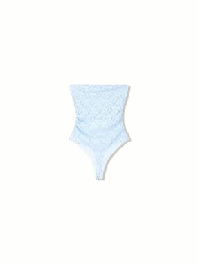 Bershka Body  modrá