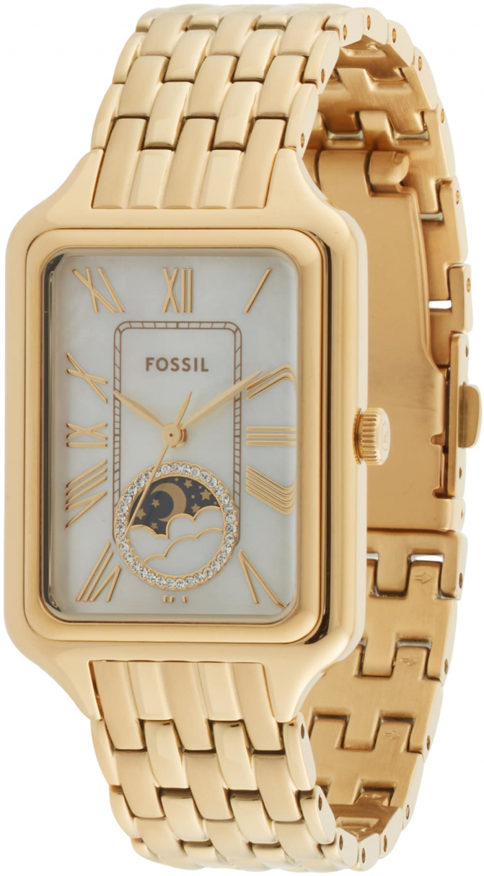 FOSSIL Analógové hodinky 'Raquel'  zlatá