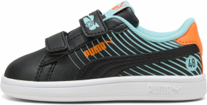PUMA Tenisky 'Smash 3.0 Poised 2 ra'  nebesky modrá / oranžová / čierna