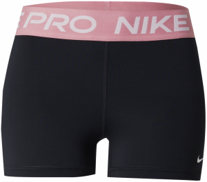 NIKE Športové nohavice 'Pro'  ružová / čierna / šedobiela