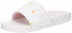 Polo Ralph Lauren Sandále 'FAIRVIEW'  zelená / ružová / biela