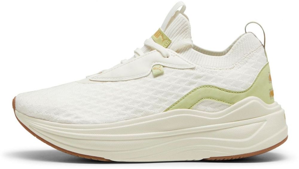 PUMA Bežecká obuv 'Softride Stakd'  jablková / biela