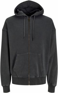 JACK & JONES Tepláková bunda 'Charge'  antracitová