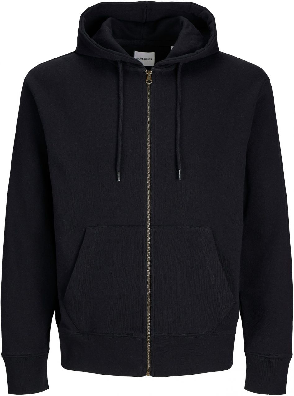 JACK & JONES Tepláková bunda 'Charge'  čierna