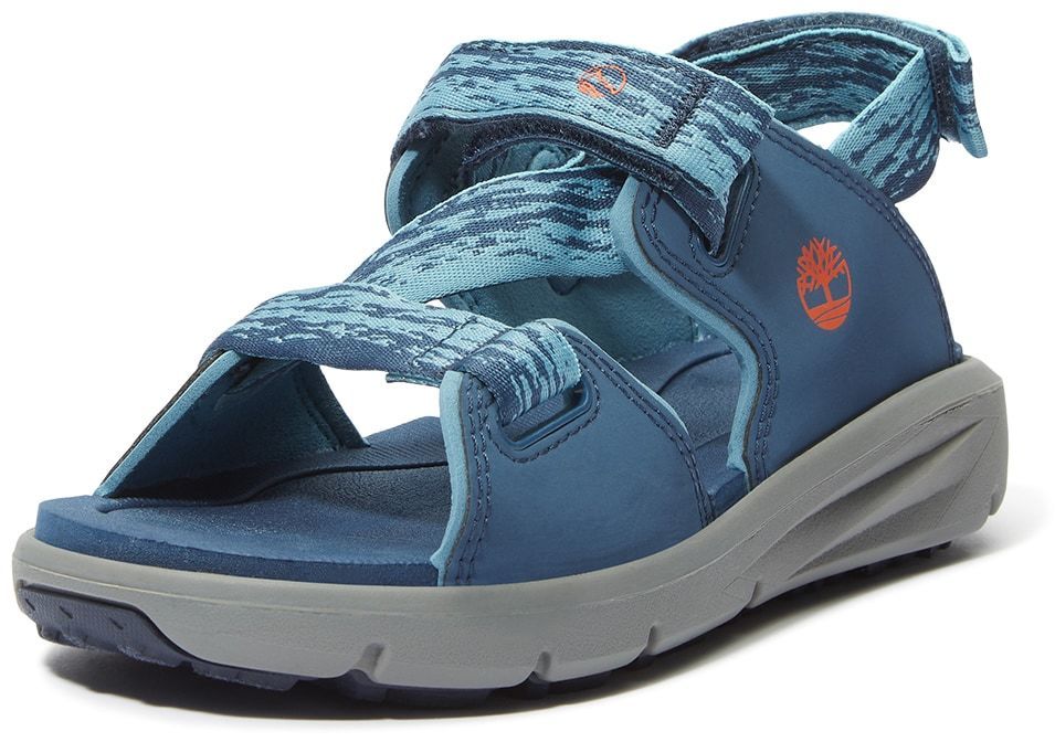 TIMBERLAND Otvorená obuv  zafírová / svetlomodrá / homárová