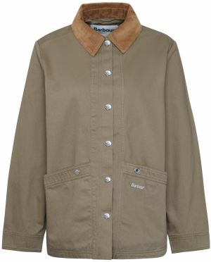 Barbour Prechodná bunda 'Sonnie'  hnedá / kaki