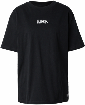 RVCA Tričko 'BENJ'  čierna / šedobiela