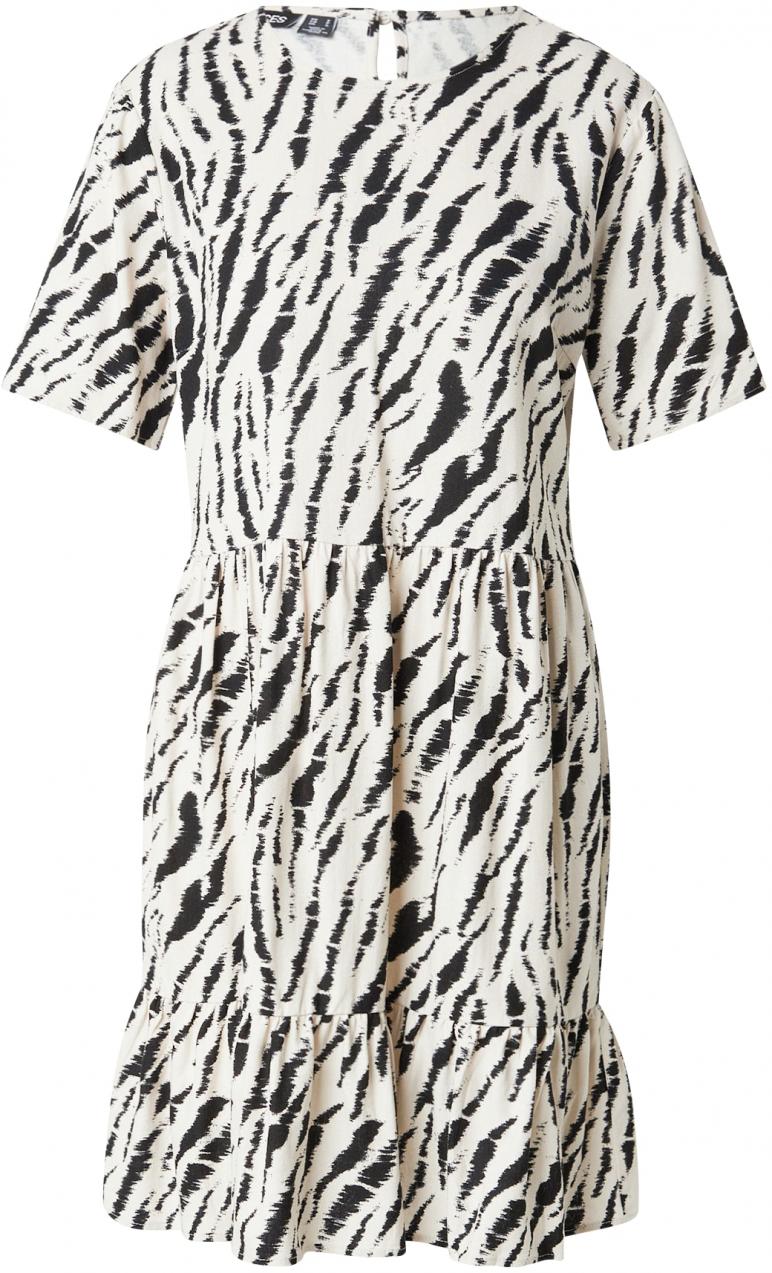 PIECES Letné šaty 'PCTARLEM'  nebielená / čierna