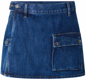 G-STAR Sukňa  modrá denim