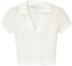 Bershka Tričko  biela