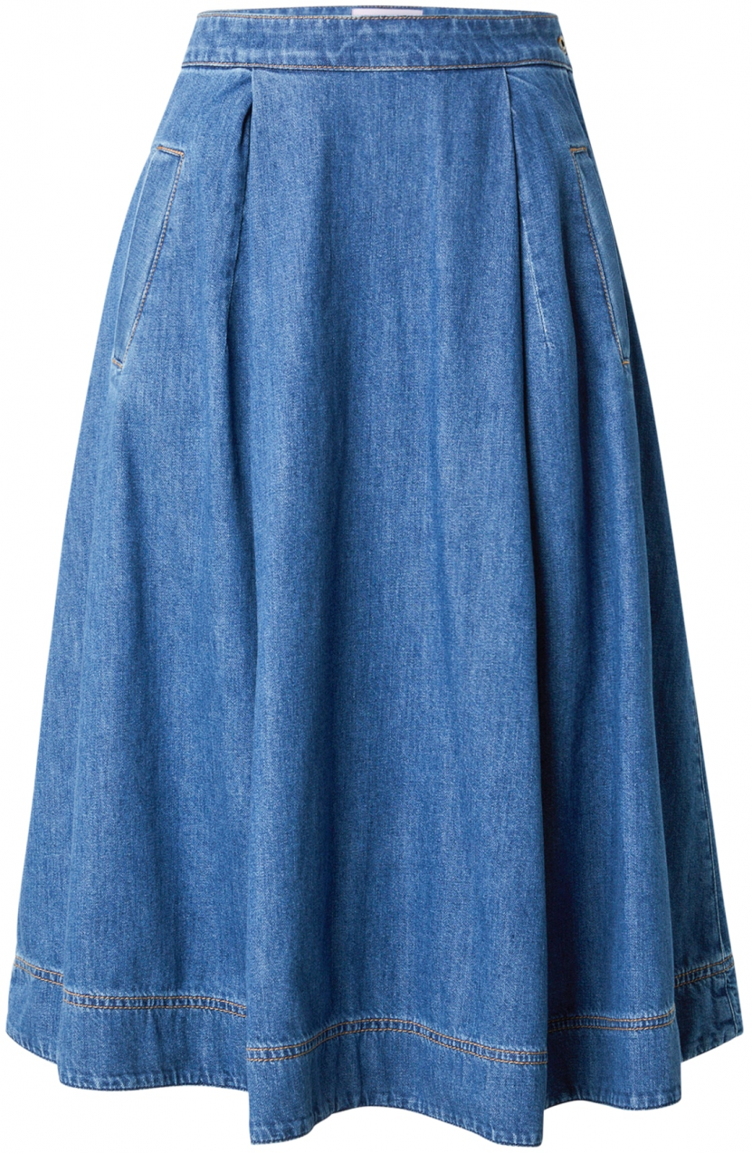 Weekend Max Mara Sukňa  modrá denim