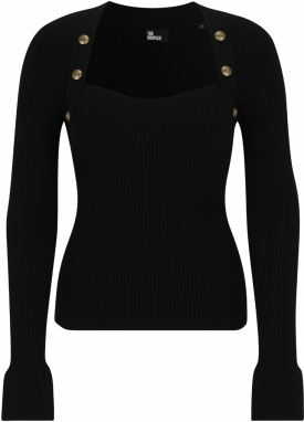 The Kooples Sveter  čierna