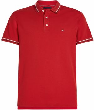 Tommy Hilfiger Big & Tall Tričko  červená / tmavočervená / biela
