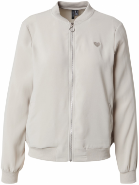 VERO MODA Prechodná bunda 'VMCoco'  striebornosivá