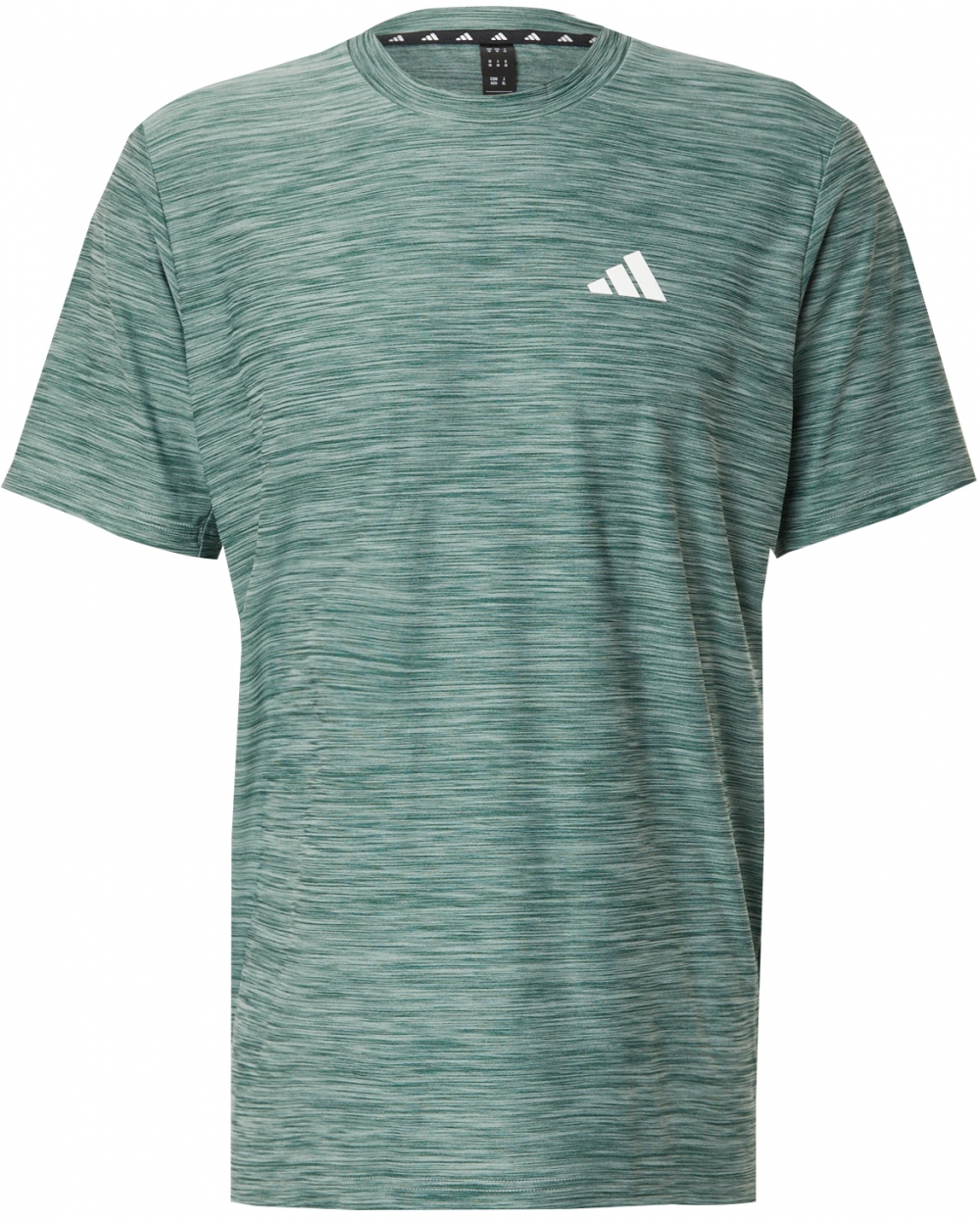 ADIDAS PERFORMANCE Funkčné tričko 'Essentials'  zelená / šedobiela