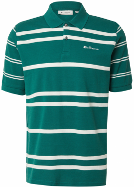 Ben Sherman Tričko  zelená / biela