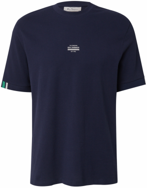 Ben Sherman Tričko  námornícka modrá / zelená / biela