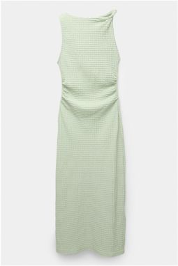 Pull&Bear Šaty  pastelovo zelená