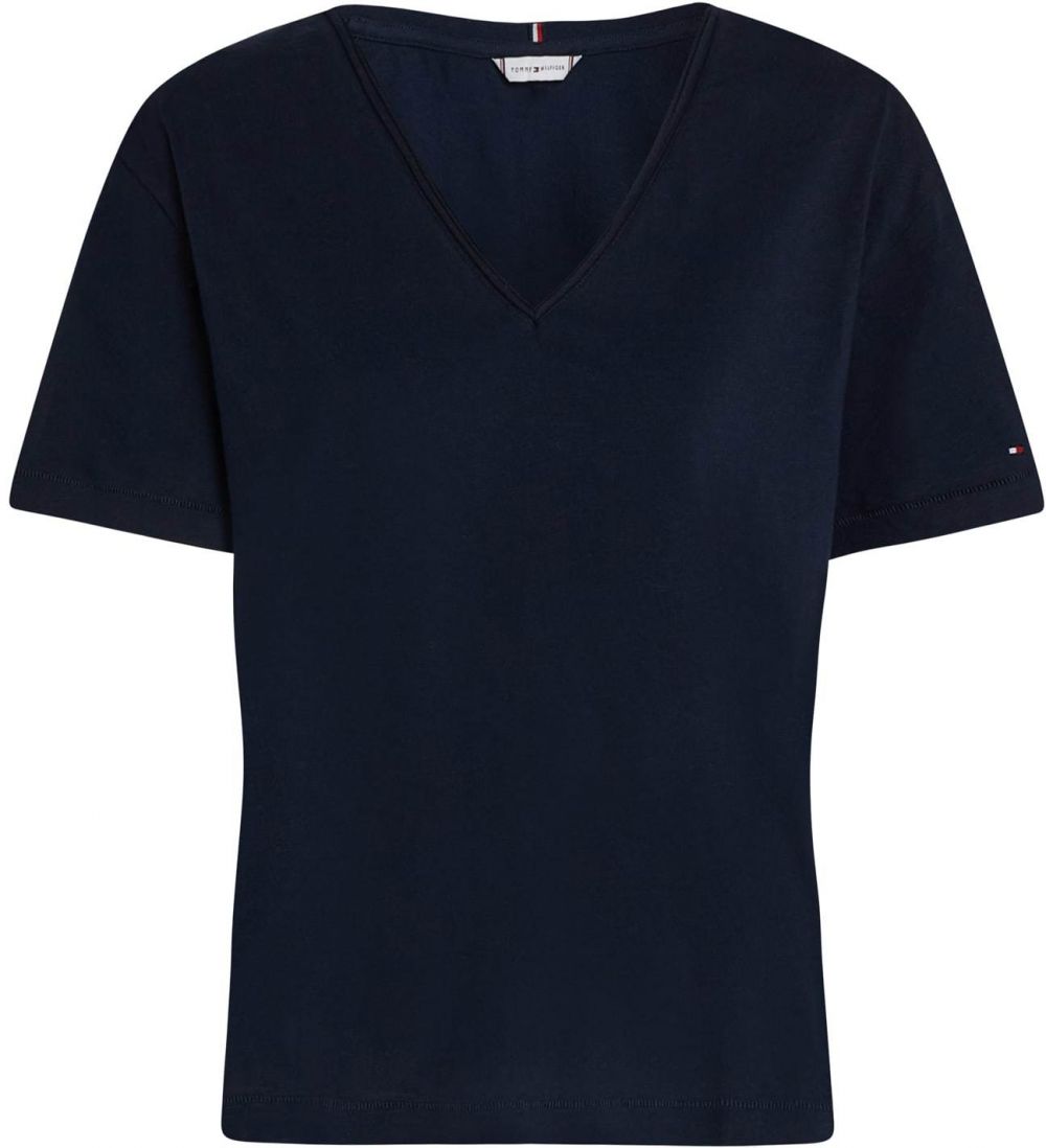TOMMY HILFIGER Tričko  námornícka modrá