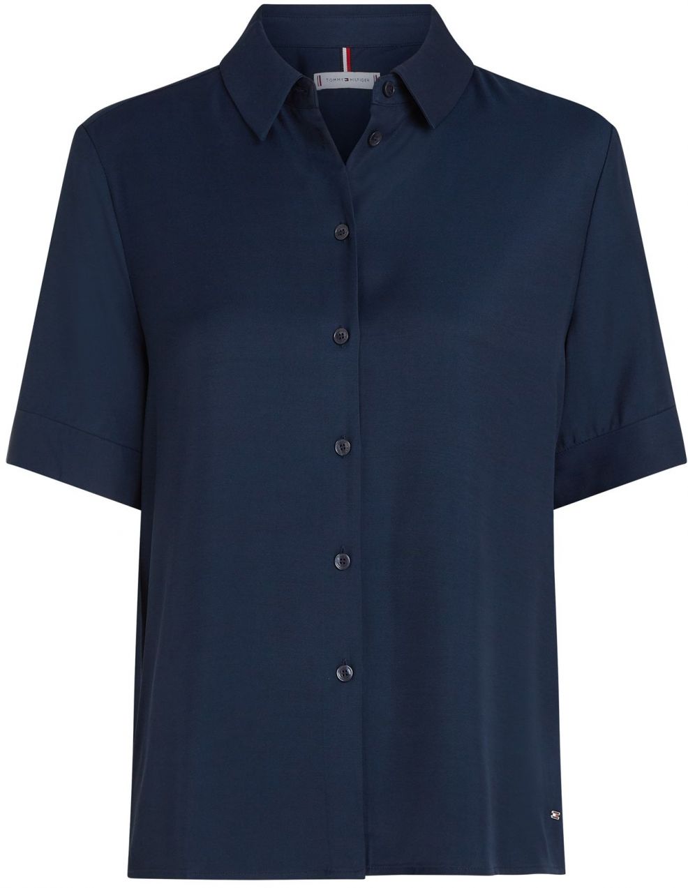 TOMMY HILFIGER Blúzka  námornícka modrá