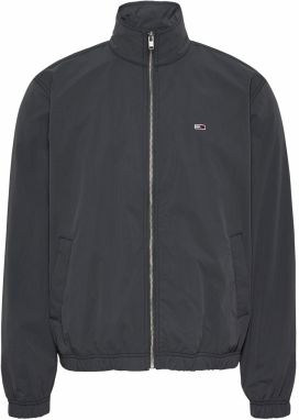 Tommy Jeans Prechodná bunda 'ESSENTIAL'  tmavosivá / červená / čierna / biela