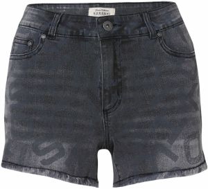 KOROSHI Džínsy  čierny denim