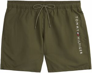 Tommy Hilfiger Underwear Plavecké šortky  tmavomodrá / olivová / červená / biela