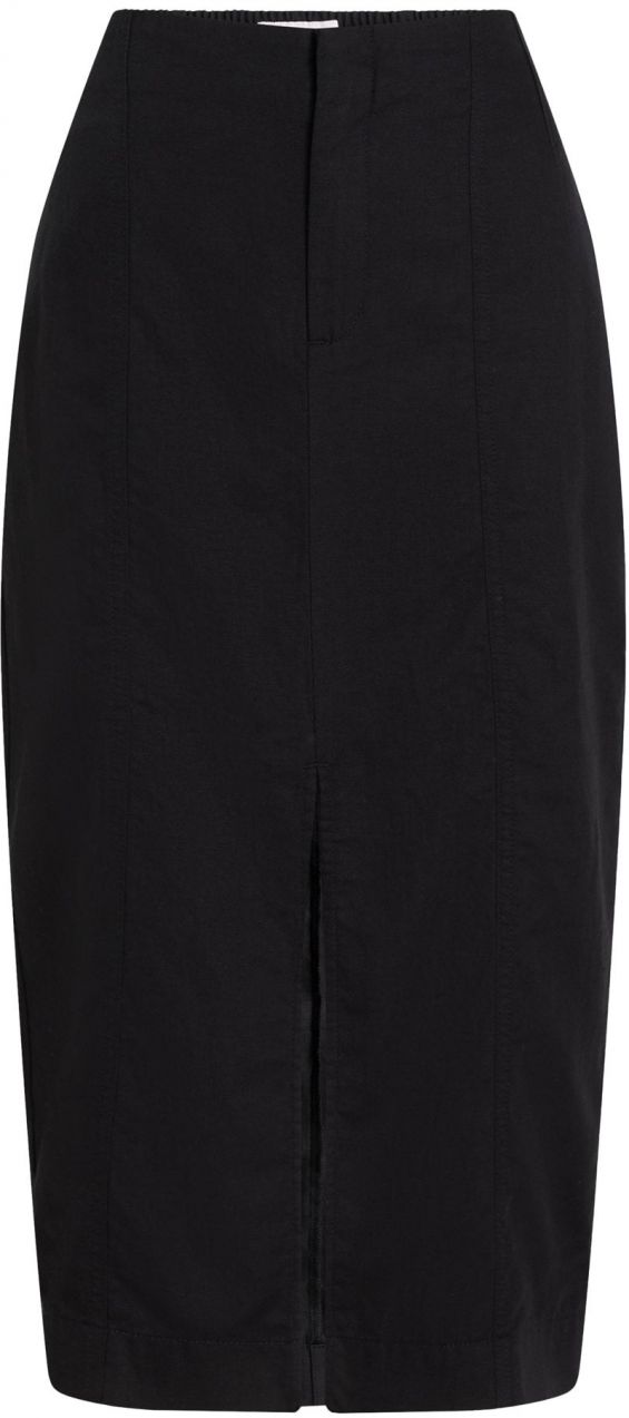 Calvin Klein Jeans Sukňa  čierna