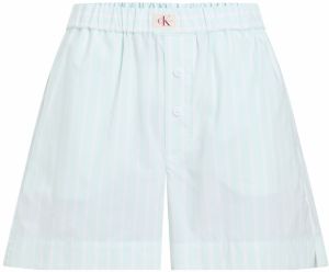 Calvin Klein Jeans Nohavice  pastelovo modrá / biela