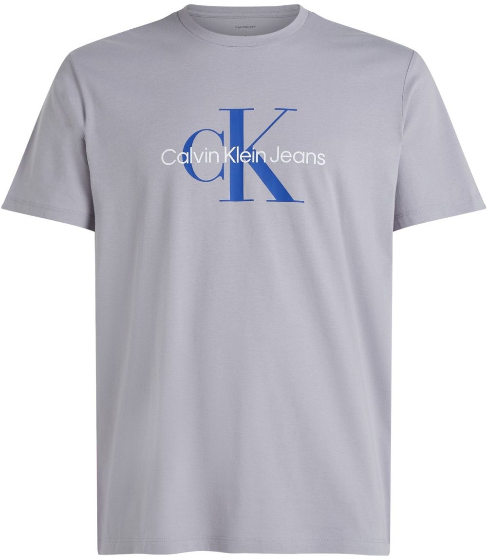 Calvin Klein Jeans Tričko 'HERO'  modrá / pastelovo fialová / biela