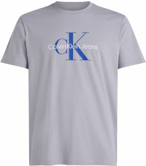 Calvin Klein Jeans Tričko 'HERO'  modrá / pastelovo fialová / biela