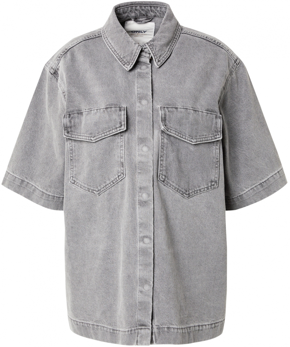 ONLY Tričko  sivý denim
