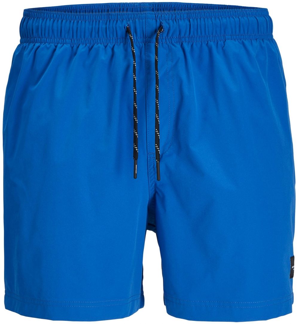 JACK & JONES Plavecké šortky 'JPSTMaui'  modrá / čierna / biela