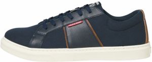 JACK & JONES Nízke tenisky  námornícka modrá / hnedá