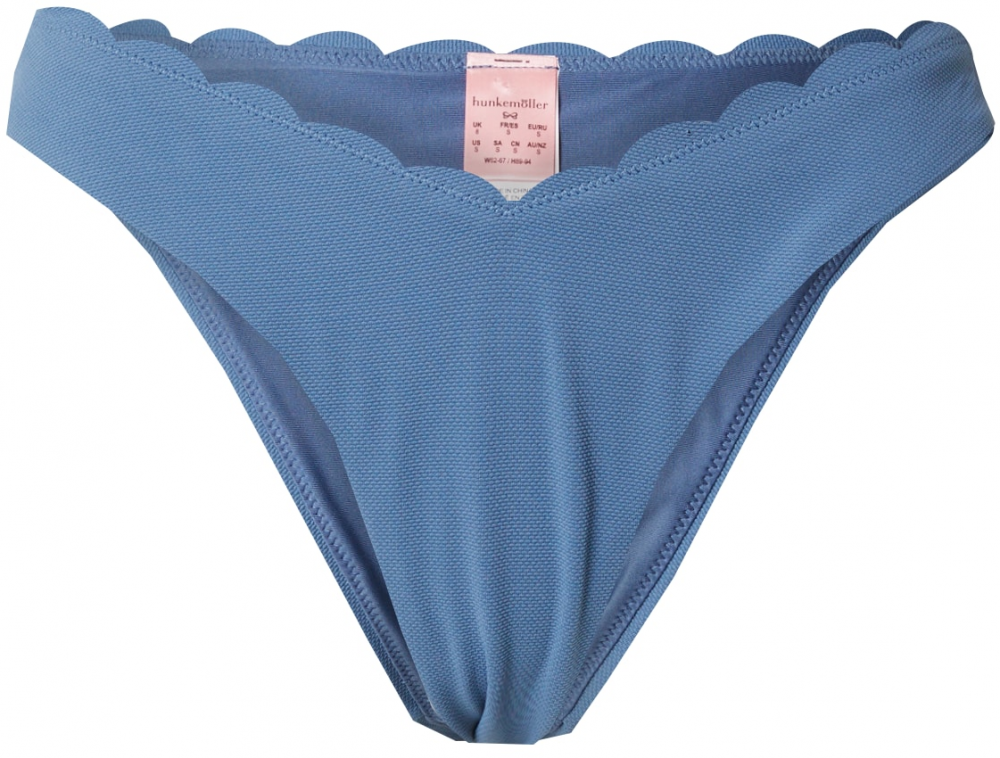 Hunkemöller Bikinové nohavičky 'Scallop'  námornícka modrá