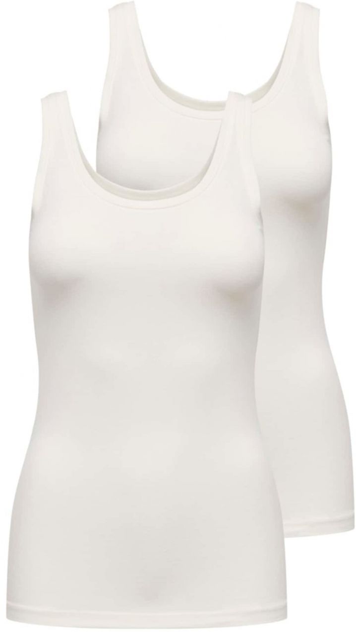 JDY Top  zelená / biela