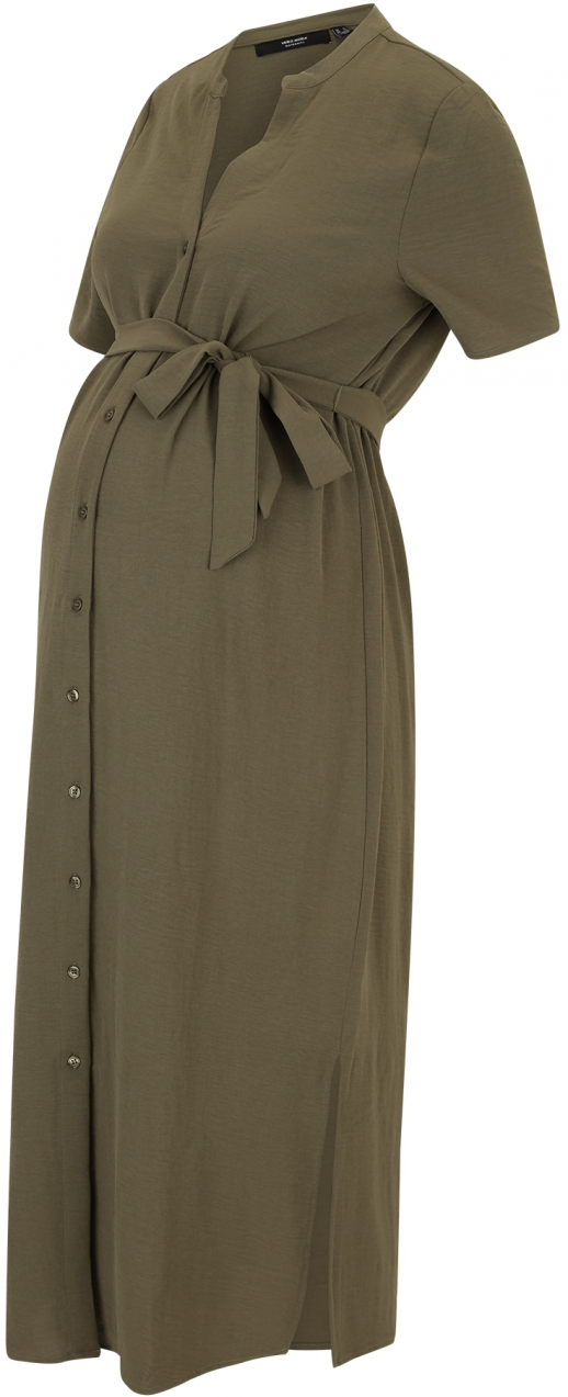 Vero Moda Maternity Šaty 'VMMalva'  olivová