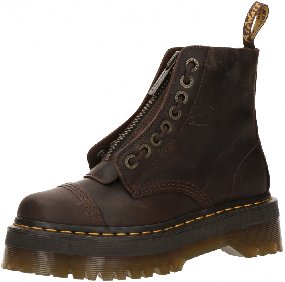 Dr. Martens Členkové čižmy 'Sinclair 8 Eye'  hnedá