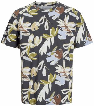 Jack & Jones Plus Tričko  béžová / svetlomodrá / tmavosivá / olivová