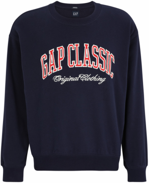 GAP Mikina 'CLASSIC'  námornícka modrá / červená / biela