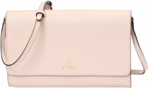 FURLA Listová kabelka 'CAMELIA'  pastelovo ružová